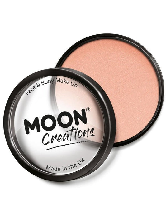 Moon Creations Pro Face Paint Cake Pot, Peach - Adult Weekender