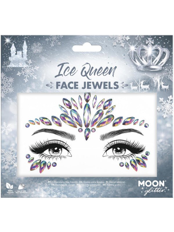 Moon Glitter Face Jewels, Ice Queen - Adult Weekender