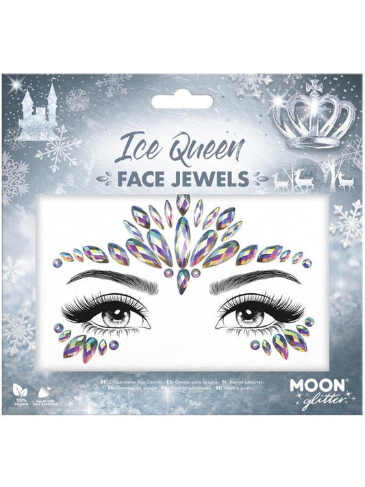 Moon Glitter Face Jewels, Ice Queen - Adult Weekender