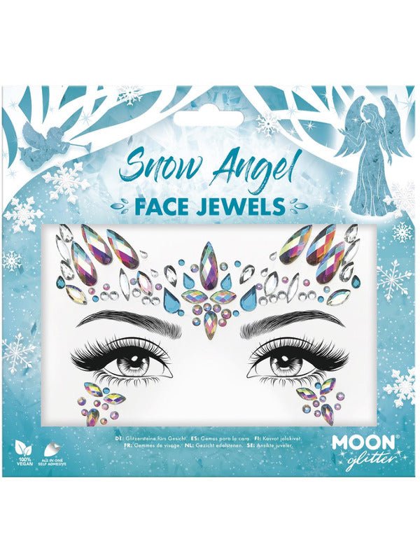 Moon Glitter Face Jewels, Snow Angel - Adult Weekender