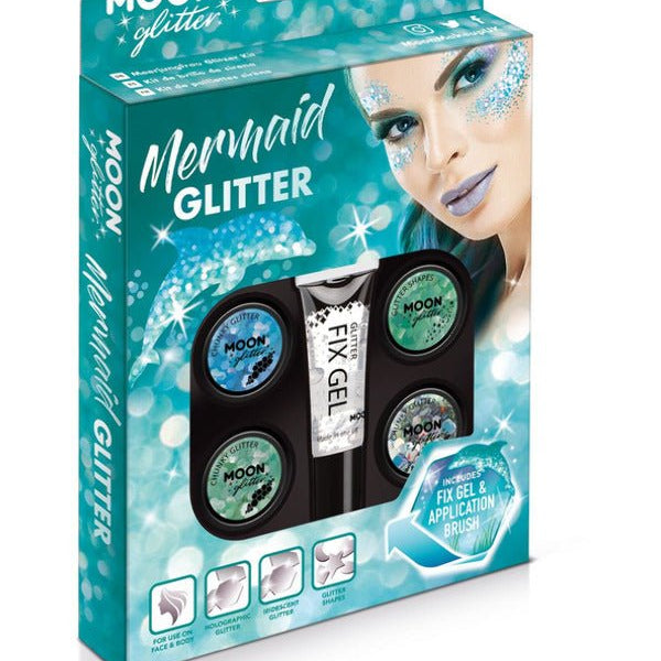 Moon Glitter Mermaid Glitter Kit, Assorted - Adult Weekender