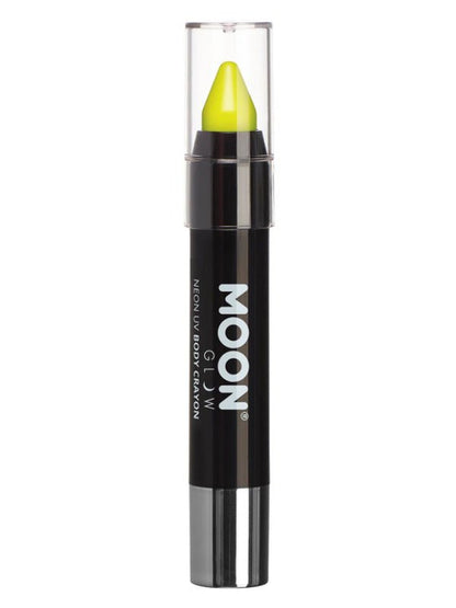 Moon Glow Intense Neon UV Body Crayons, Intense Ye - Adult Weekender