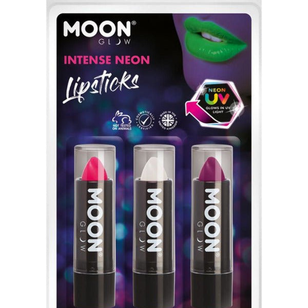 Moon Glow Intense Neon UV Lipstick, - Adult Weekender