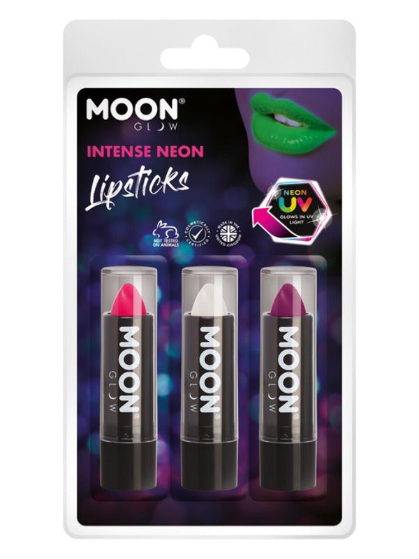 Moon Glow Intense Neon UV Lipstick, - Adult Weekender
