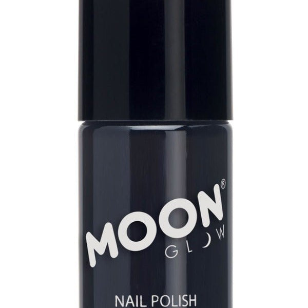 Moon Glow Pastel Neon UV Nail Polish, Black - Adult Weekender