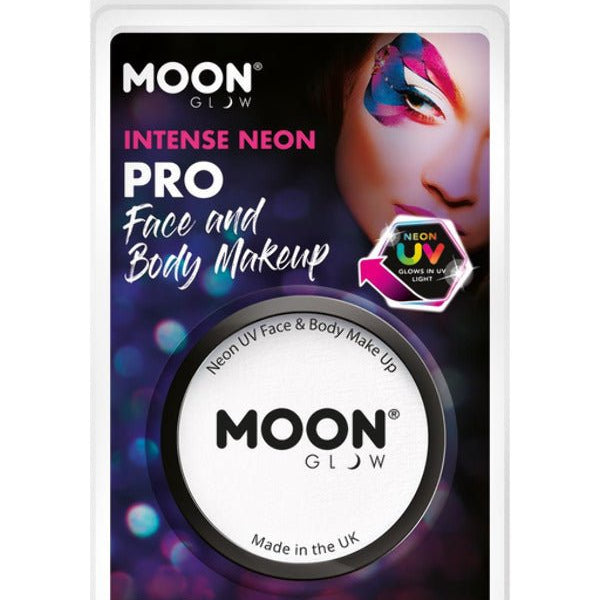 Moon Glow Pro Intense Neon UV Cake Pot, Intense Wh - Adult Weekender