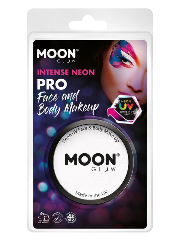 Moon Glow Pro Intense Neon UV Cake Pot, Intense Wh - Adult Weekender