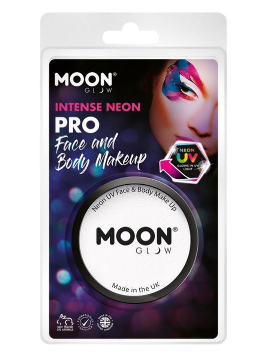 Moon Glow Pro Intense Neon UV Cake Pot, Intense Wh - Adult Weekender