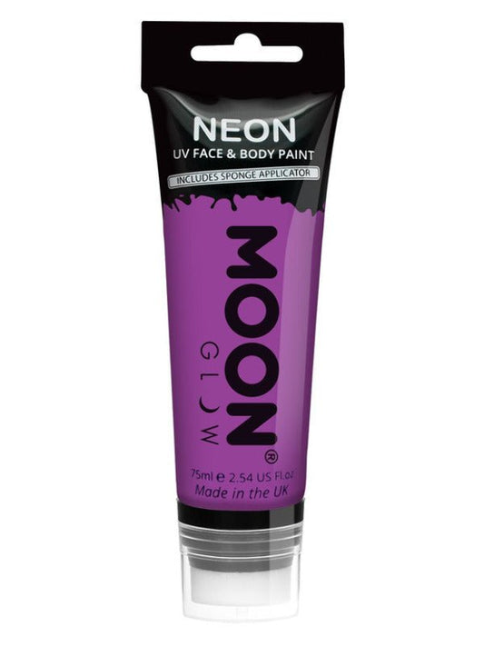 Moon Glow Supersize Intense Neon UV Face Paint - Adult Weekender