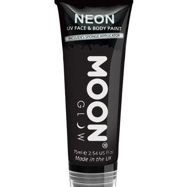 Moon Glow Supersize Intense Neon UV Face Paint, Bl - Adult Weekender