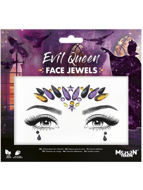 Moon Terror Face Jewels, Evil Queen - Adult Weekender