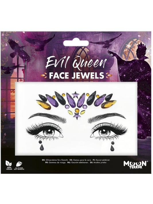 Moon Terror Face Jewels, Evil Queen - Adult Weekender