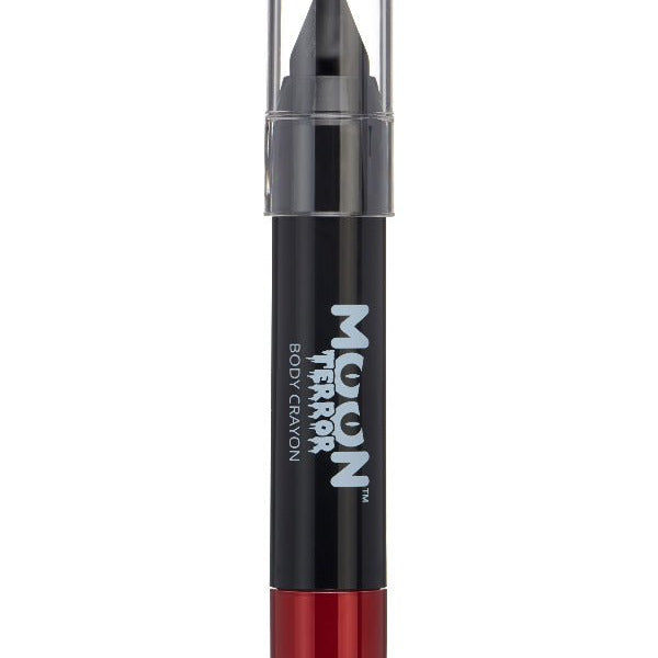 Moon Terror Halloween Body Crayons, Black - Adult Weekender