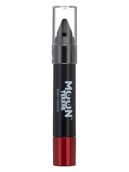 Moon Terror Halloween Body Crayons, Black - Adult Weekender