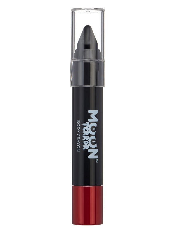 Moon Terror Halloween Body Crayons, Black - Adult Weekender