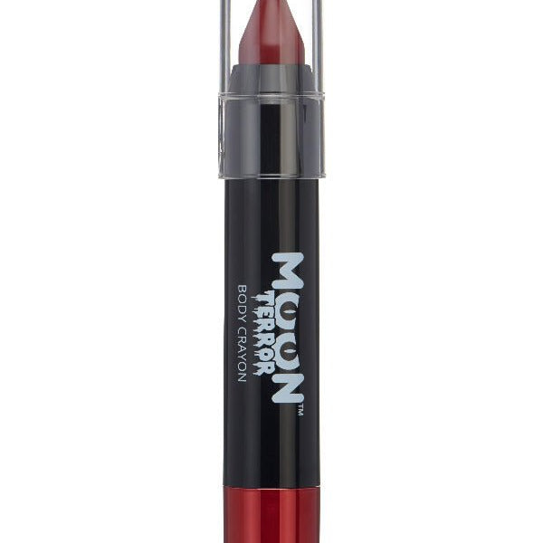 Moon Terror Halloween Body Crayons, Red - Adult Weekender