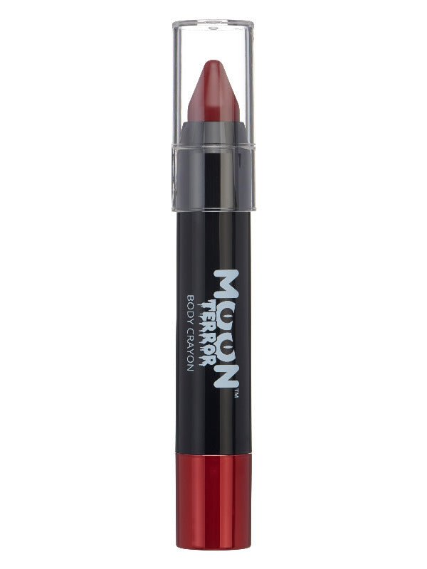 Moon Terror Halloween Body Crayons, Red - Adult Weekender