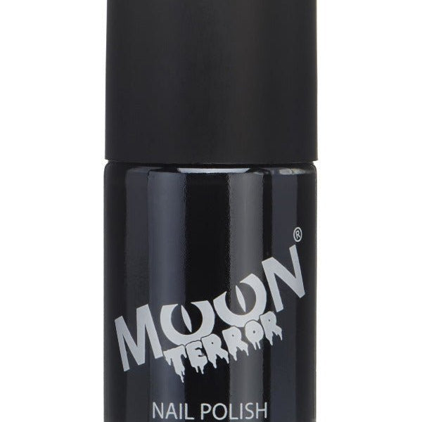 Moon Terror Halloween Nail Polish, Black - Adult Weekender