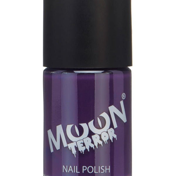 Moon Terror Halloween Nail Polish, Purple - Adult Weekender