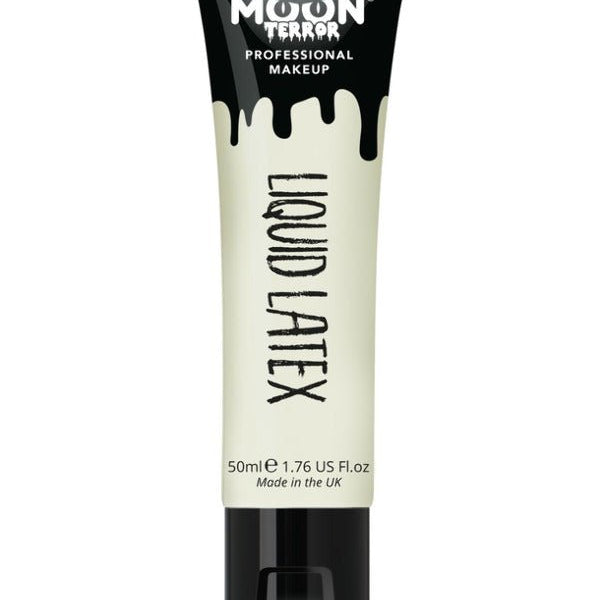 Moon Terror Pro FX Liquid Latex 50ml, White - Adult Weekender