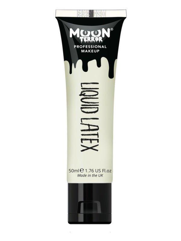 Moon Terror Pro FX Liquid Latex 50ml, White - Adult Weekender