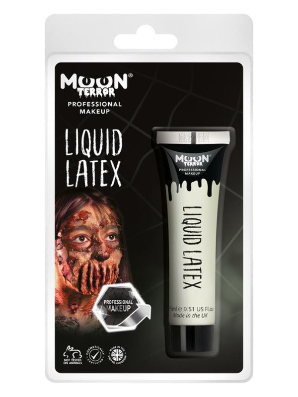 Moon Terror Pro FX Liquid Latex Clamshell, White - Adult Weekender