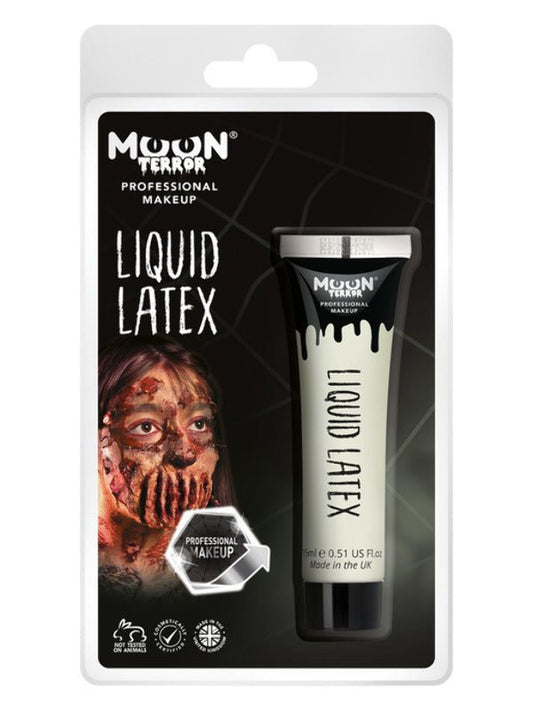 Moon Terror Pro FX Liquid Latex Clamshell, White - Adult Weekender