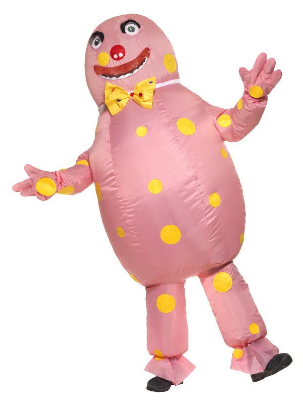 Mr Blobby Costume, Pink - Adult Weekender