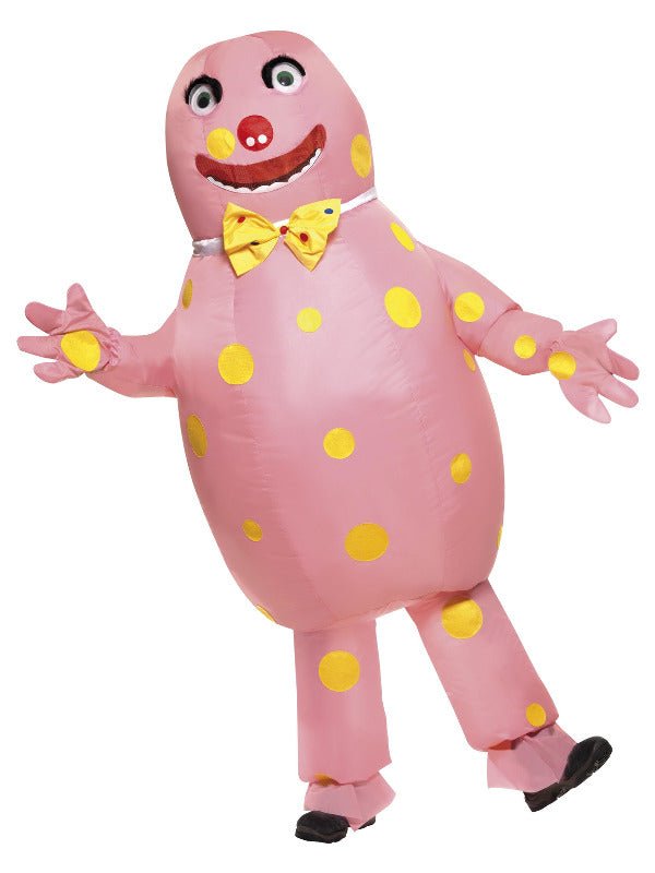 Mr Blobby Costume, Pink - Adult Weekender