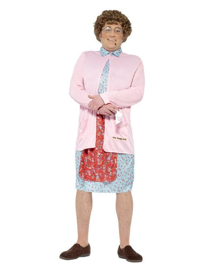 Mrs Brown Padded Costume, Pink - Adult Weekender