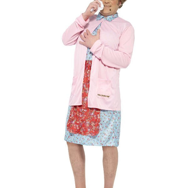 Mrs Brown Padded Costume, Pink - Adult Weekender