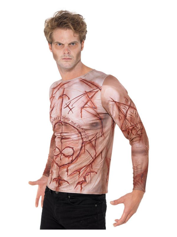 Mutilated Skin T-Shirt, Flesh - Adult Weekender