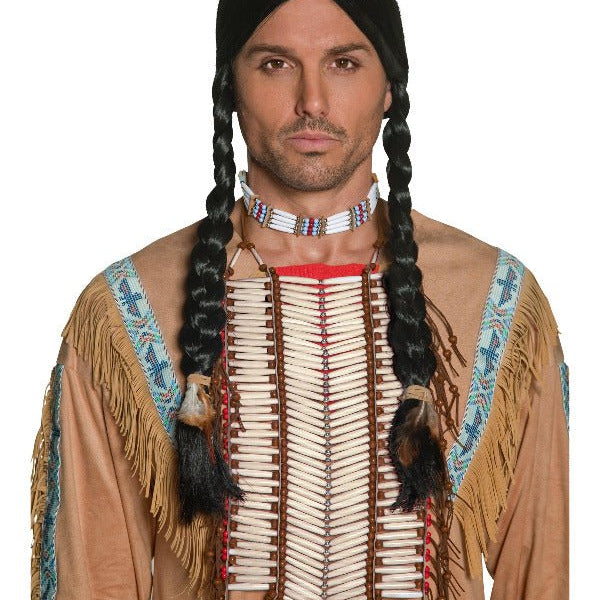 Native American Inspired Breastplate, Cream - Adult Weekender