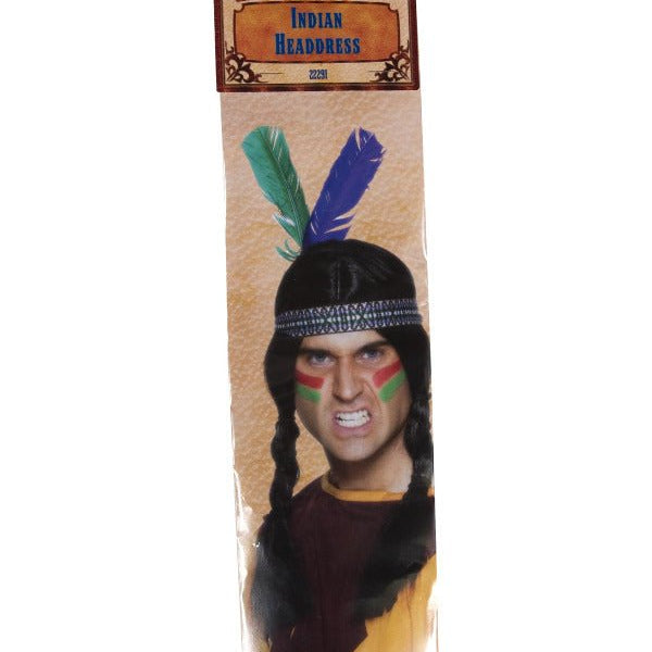 Native American Inspired Feathered Headband, Multi - Adult Weekender
