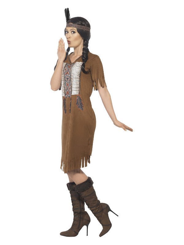 Native American Inspired Warrior Princess Costume, - Adult Weekender