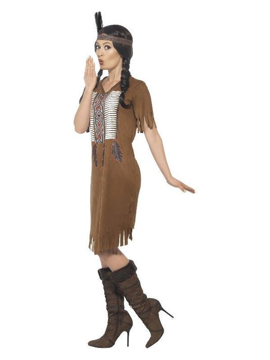 Native American Inspired Warrior Princess Costume, - Adult Weekender