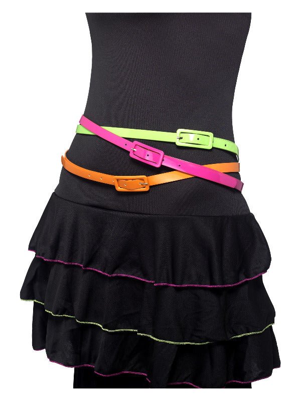 Neon Belts, Neon Multi - Coloured - Adult Weekender