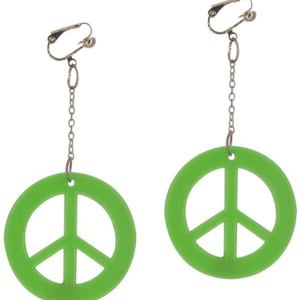Neon Green CND Earrings - Adult Weekender