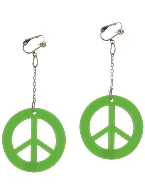 Neon Green CND Earrings - Adult Weekender