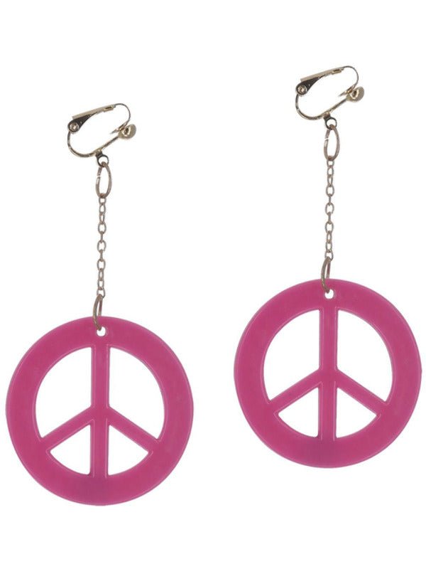 Neon Pink CND Earrings - Adult Weekender