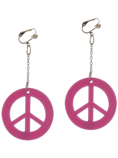 Neon Pink CND Earrings - Adult Weekender
