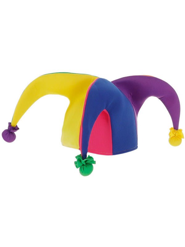 Neon Rainbow Jester Hat - Adult Weekender