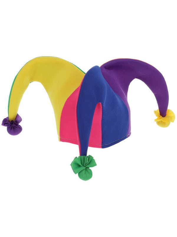 Neon Rainbow Jester Hat - Adult Weekender