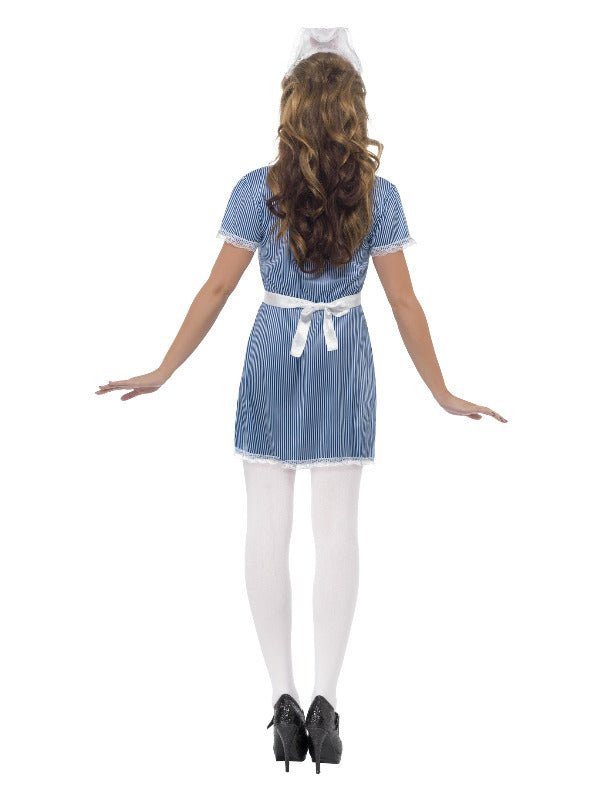 Nurse Naughty Costume, Blue - Adult Weekender