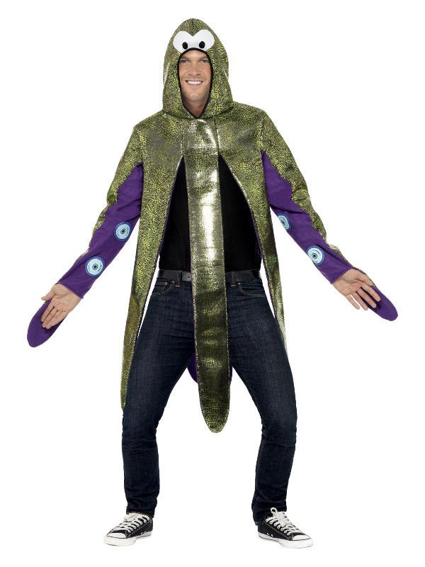 Octopus Costume, Foam Bonded, Purple - Adult Weekender