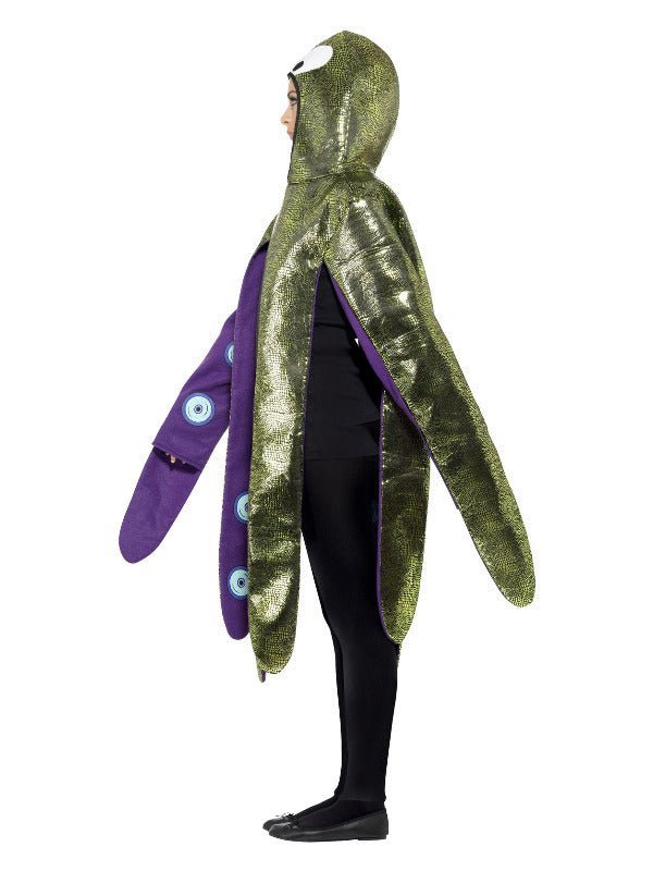 Octopus Costume, Foam Bonded, Purple - Adult Weekender