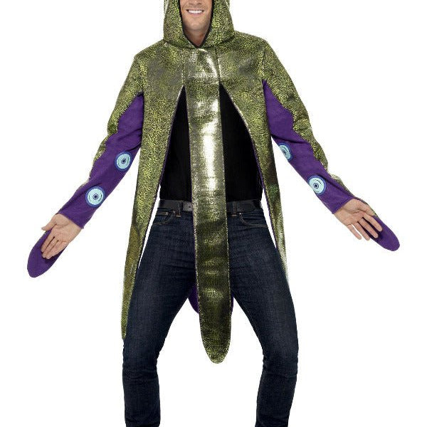 Octopus Costume, Foam Bonded, Purple - Adult Weekender