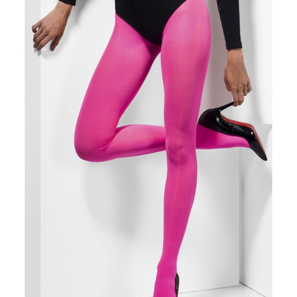 Opaque Tights, Pink - Adult Weekender