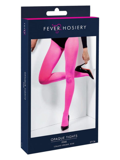 Opaque Tights, Pink - Adult Weekender