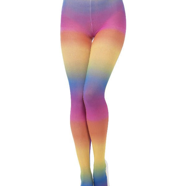 Opaque Tights, Rainbow - Adult Weekender
